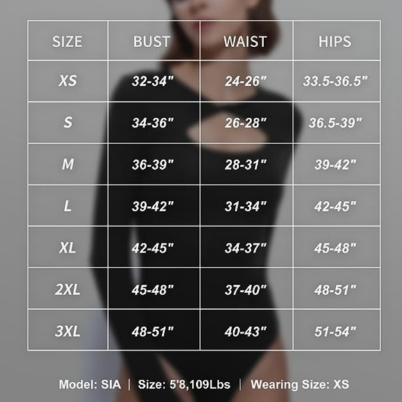 NWT set of 2 Pumiey long sleeve twist keyhole thong bodysuits - Picture 8 of 8